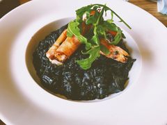 墨鱼汁海鲜意面-UPPER KITCHEN(延安路店)