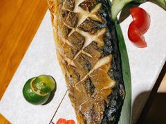 盐烧青花鱼饭-东岸料理·寿司·刺身