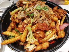 干锅牛蛙-渝蛙馆(新百店)
