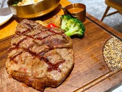 谷饲厚切肉眼扒配薯菜-森Some Fusion(荔湾店)