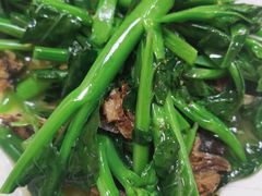 大地鱼炒芥兰-正宗波记潮州砂锅粥(新洲一街店)