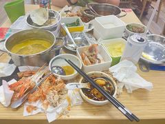 -杨老板·海鲜集市火锅·鲜切牛肉(中防万宝店)