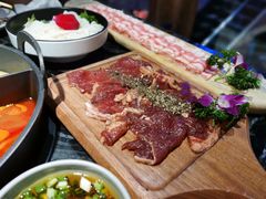 黑椒嫩牛排-热火朝天鲜切牛肉火锅(南强街巷店)