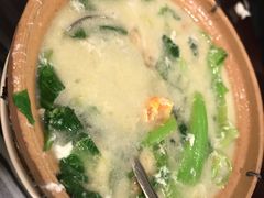 咸蛋黄芥菜煲-紫金食坊(江南西路店)