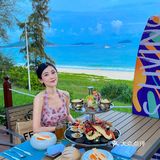 亚龙湾绝美海景享用海鲜大餐🦀