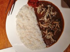 咖喱蘑菇饭-铃木食堂(帽儿胡同店)