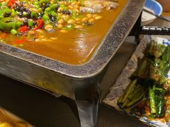酱香味烤鱼-探鱼·鲜青椒爽麻烤鱼(广州花都来又来店)