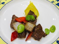 黑椒酱煎炒牛菲力-钓鱼台国宾馆