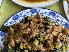 黄瓜油条-雪湖煜辰鱼头老店(雪野湖店)