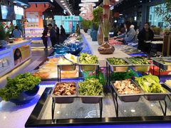 自助取餐区-得鑫源自助火锅烤肉店(哥伦布广场店)