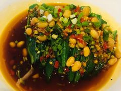 水豆豉拌秋葵-大蓉和(一品天下店)