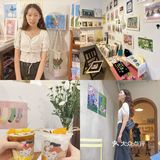 探店｜和闺蜜一起感受咖啡与插画的浪漫