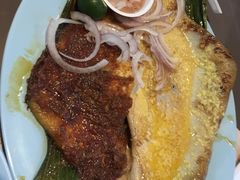 烤魔鬼鱼-东海岸人工湖美食村