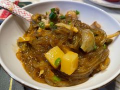 沙蒜烧豆面-海味世家·家常菜馆(明州里店)