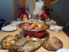 -街角等你.大连海鲜烧烤.经典铁板海鲜串(西安路店)