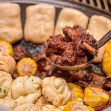 姚稷大铁锅，围炉吃鲜鹅主打一个热闹