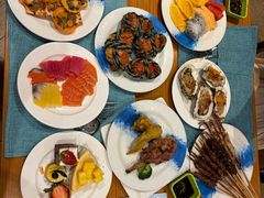 -亚龙湾希尔顿自助餐厅·海鲜·烧烤·沙滩BBQ·现场乐队