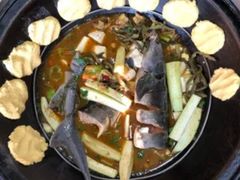 贴饼子-缘福乡村铁锅炖民宿(八达岭店)