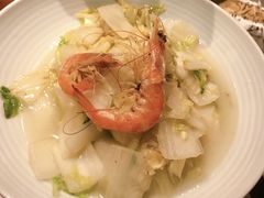 邬山腐皮杭白菜-老头儿油爆虾(星光一期店)