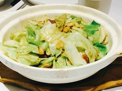猪油渣炒牛心菜-眉州东坡(上海中心店)