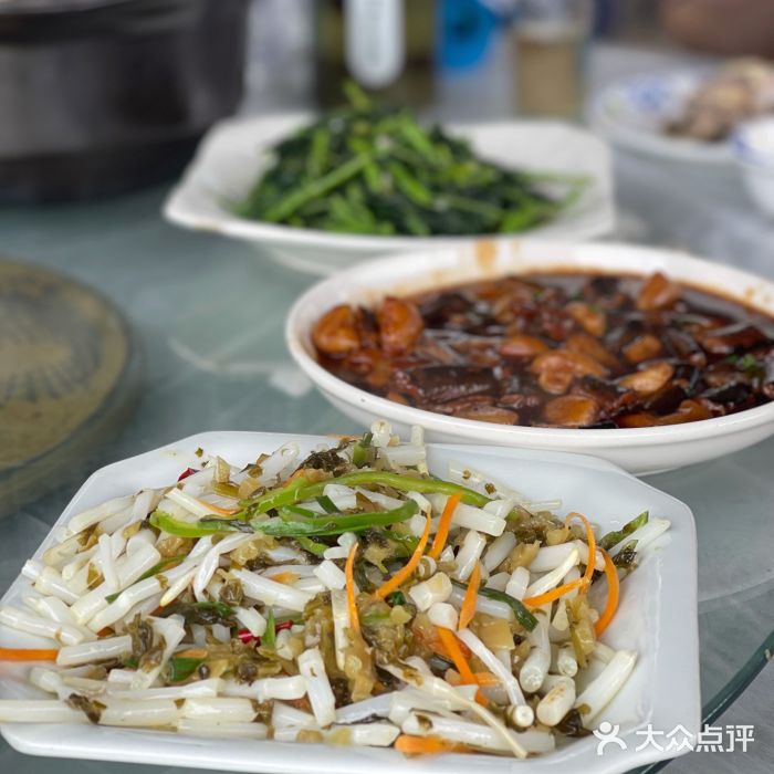 湖光山色·湖景农家乐·民宿(东山小镰仓店)雪菜芦苇根图片