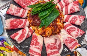 Iron Plate Beef and Octopus