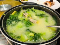 咸猪骨芥菜煲-横琴公社餐厅