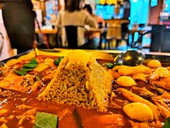 火山炒年糕-包装马车·韩国料理·포장마차