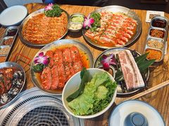 -明洞阿姨·韩式酱蟹烤肉·创意料理(三元桥店)