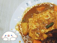 炸猪排咖喱蛋包饭-CoCo壱番屋