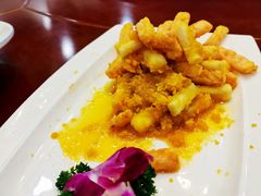 蛋黄焗南瓜-華僑飯店中餐厅
