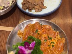 -明洞阿姨·韩式酱蟹烤肉·创意料理(三元桥店)