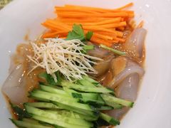 鸡丝拉皮-烤肉季饭庄