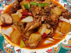 新疆沙湾大盘鸡-巴依老爷新疆美食(天津远洋乐堤港店)