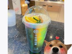 伯爵草莓肉桂茶-书亦烧仙草(树木岭店)