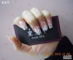 美式水晶&新娘甲-星美甲
