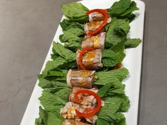 薄荷牛肉卷-云海肴·汽锅鸡·云南菜(高德置地店)