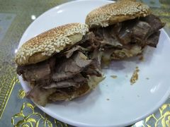 烧饼夹肉-清真·鸦儿李记·小馆(后海店)