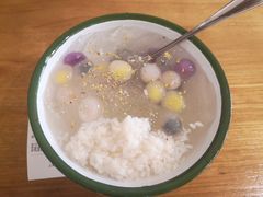 桂花酒酿五彩汤圆冰粉-甜心闲生传统手工冰粉(人民广场店)
