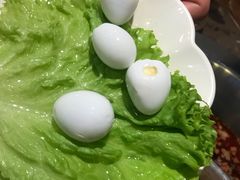 鹌鹑蛋-憨石匠鲜菜土火锅(昆都店)