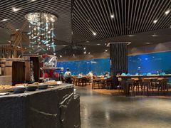 -海棠湾洲际-涛·海底餐厅·美人鱼·自助餐·海底隧道
