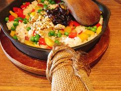 火腿洋芋焖饭-云海肴·汽锅鸡·云南菜(天山百盛优客店)