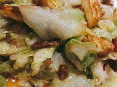 馕炒莲花白-撒拉花儿·新疆菜·清真(太阳宫店)