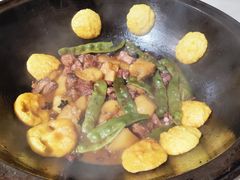 豆角土豆炖排骨-妈妈家铁锅炖(景诚园综合楼店)