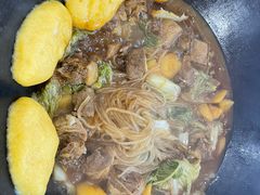 -粘豆包柴火铁锅炖