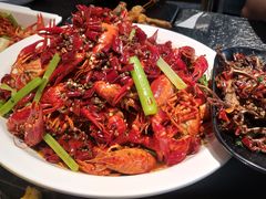 啤酒龙虾-周姑娘不等味·牛羊肉火锅·螃蟹罗氏虾·烤鱼烤串(高邮店)