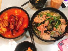 豬潤牛肉皮蛋芫茜米粉-华嫂冰室(尖沙咀店)