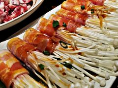 -明洞阿姨·韩式酱蟹烤肉·创意料理(三元桥店)