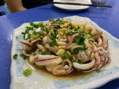 葱油鱿鱼-老杨饭店(万科里店)