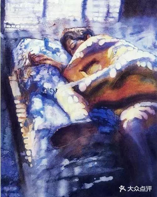 水彩作品欣赏,如何画好水彩画中的光影变化?